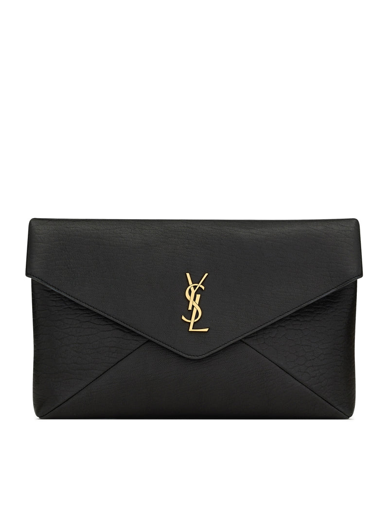 POCHETTE ENVELOPE GRANDE CASSANDRE IN PELLE DI AGNELLO