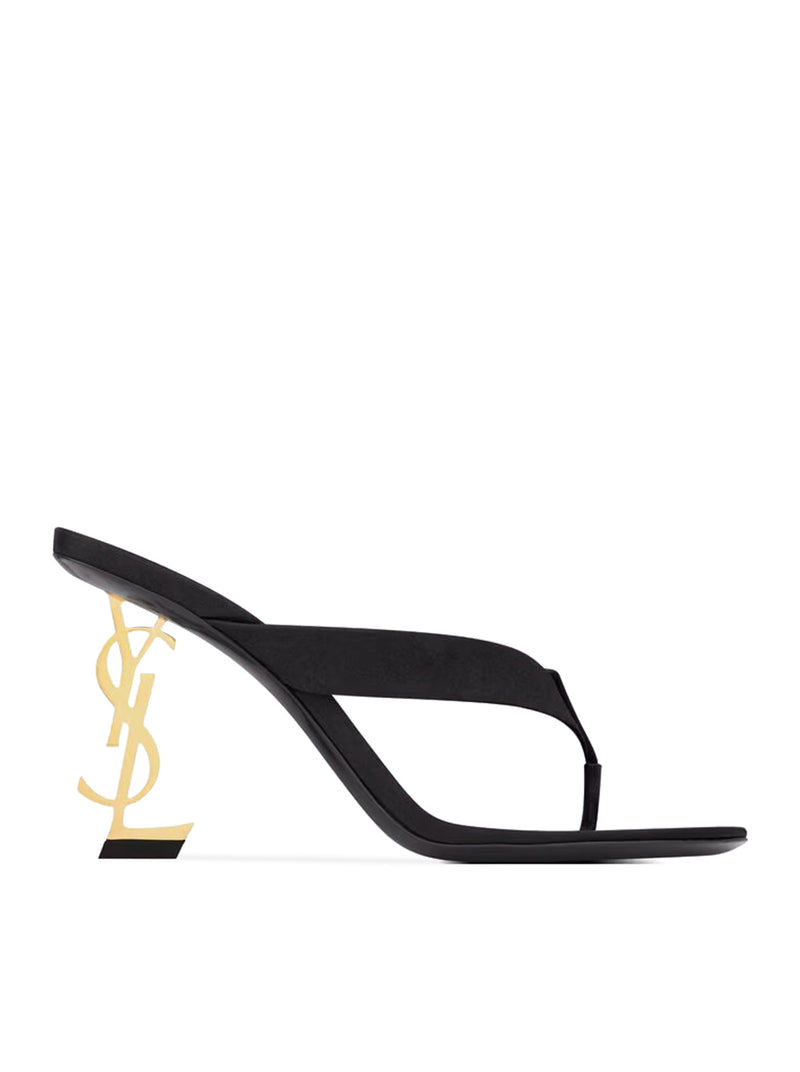 MULES OPYUM IN CREPE DI SATIN