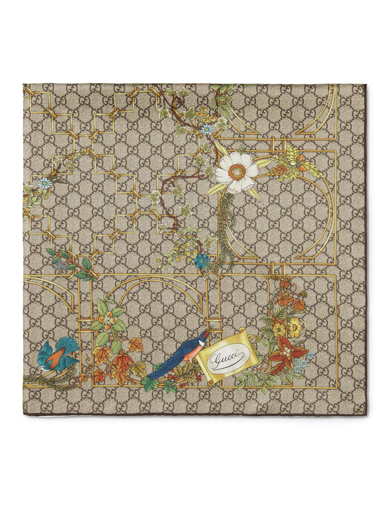 CARRÉ IN TWILL DI SETA STAMPATA