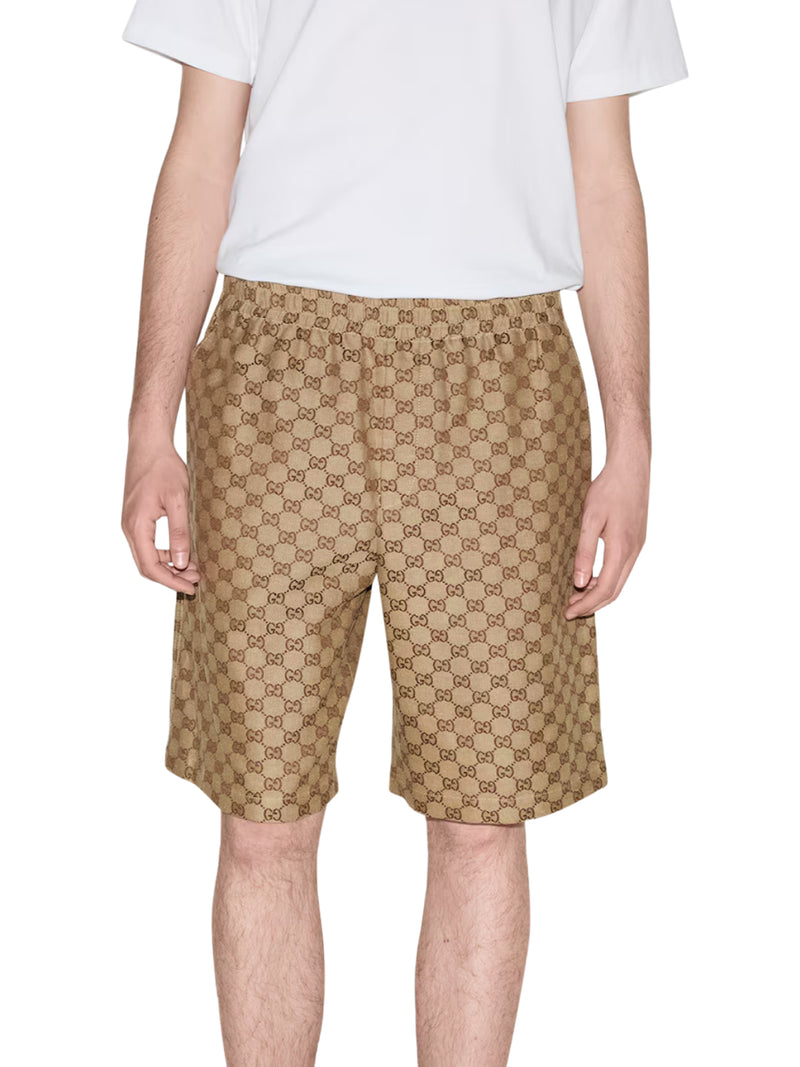SHORTS GG SUPREME IN LINO
