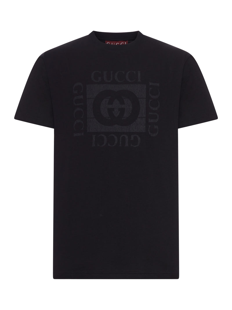 T-SHIRT IN JERSEY DI COTONE CON STAMPA