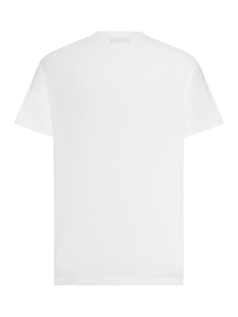 T-SHIRT IN JERSEY DI COTONE CON RICAMO