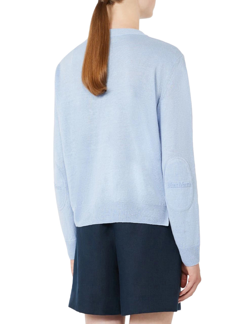 MAGLIA GIROCOLLO IN FILATO DI LINO