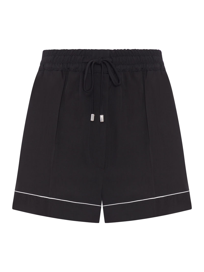 SHORT JOGGER IN RASO