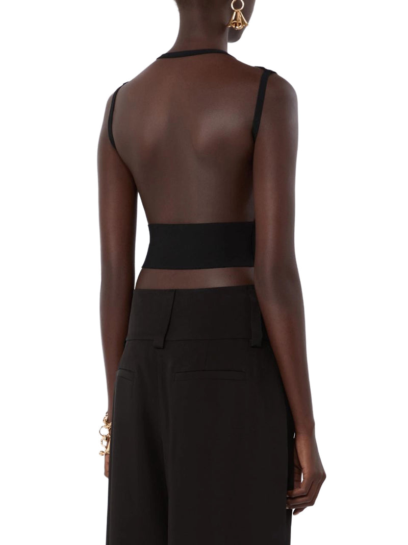 TOP IN MAGLIA STRETCH