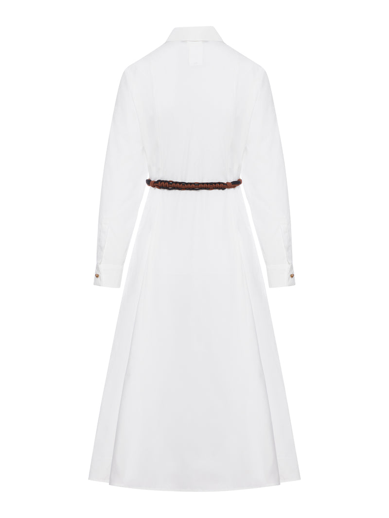 ABITO CHEMISIER IN COTONE