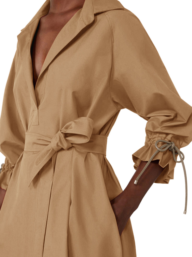 ABITO OVER IN POPELINE DI COTONE