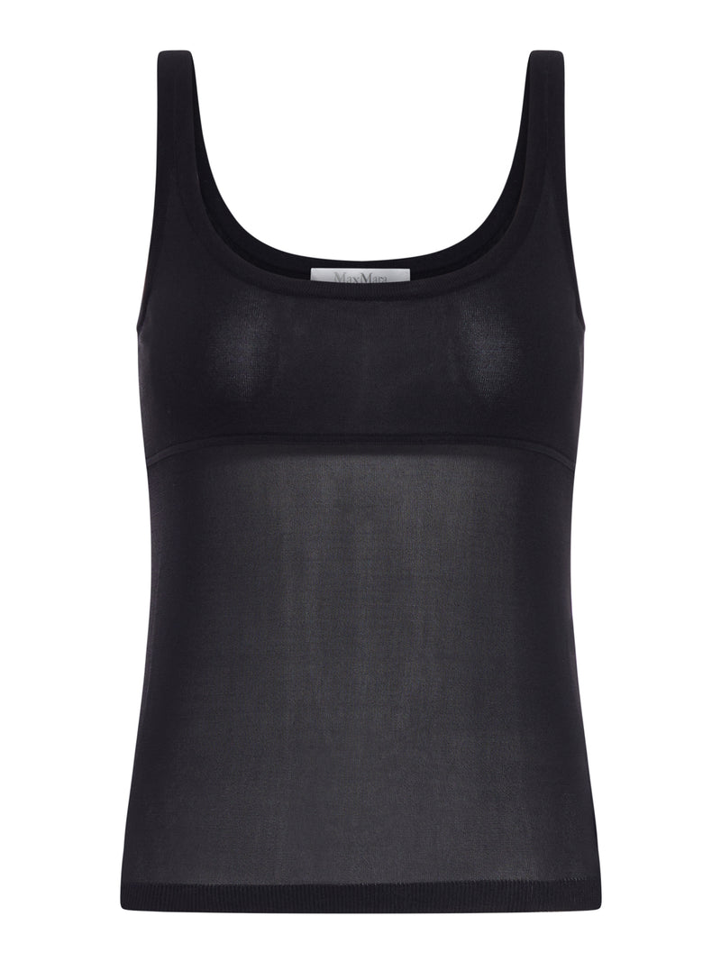 TOP CON SCOLLO AMPIO BIADA