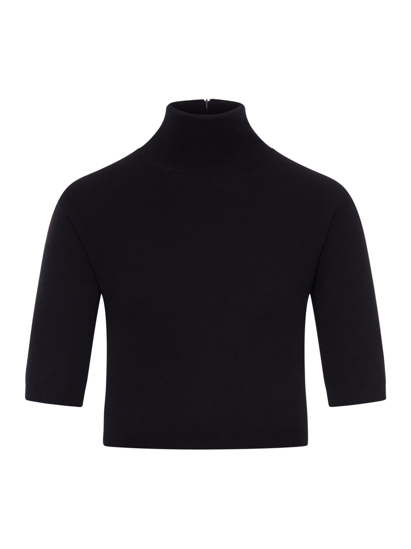 DOLCEVITA CROP IN TESSUTO STRETCH