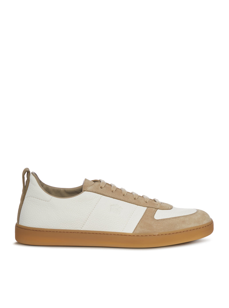 SNEAKERS IN PELLE E SUEDE