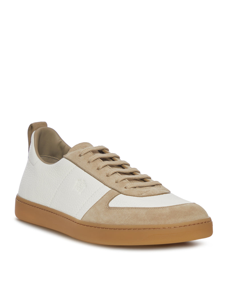 SNEAKERS IN PELLE E SUEDE