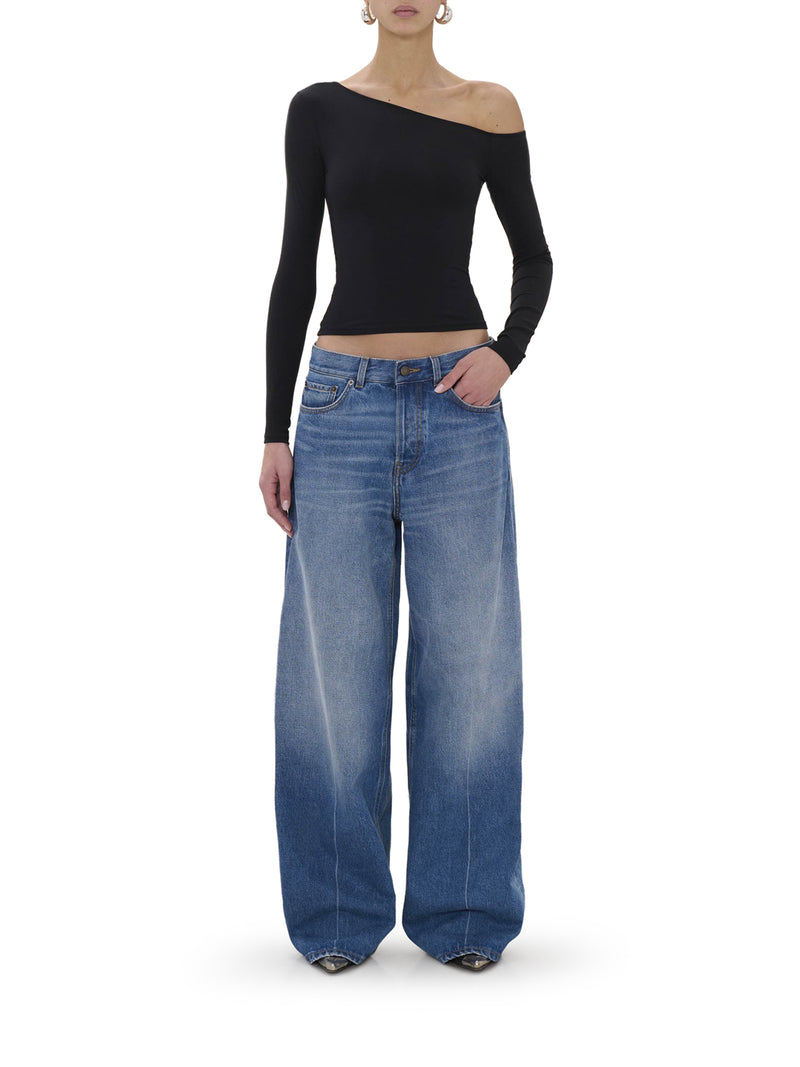 JEANS BETHANY IN DENIM FLUIDO CON VESTIBILITÀ BOYFRIEND