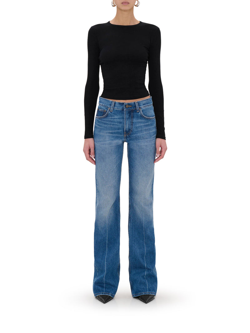 JEANS FLORA IN DENIM