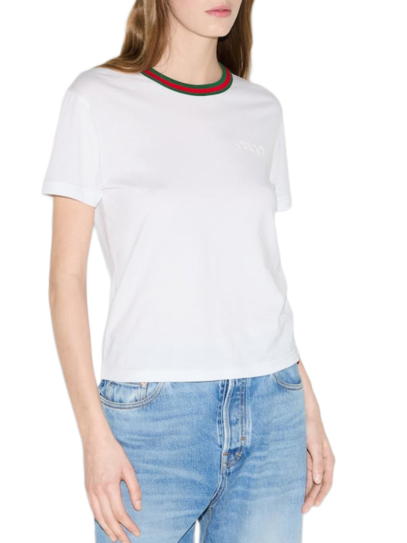 T-SHIRT IN JERSEY CON BANDA WEB