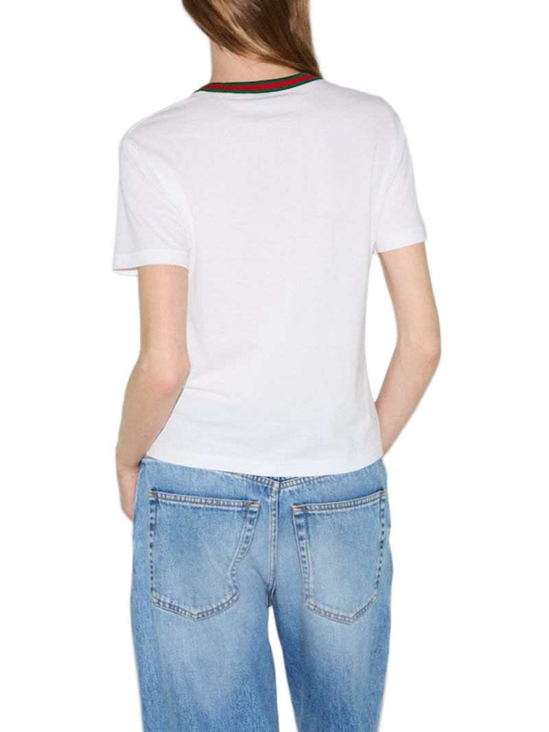 T-SHIRT IN JERSEY CON BANDA WEB