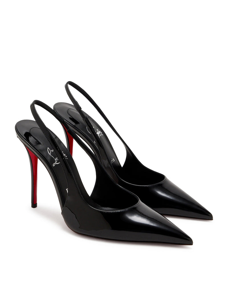 MISS Z DÉCOLLETÉ SLINGBACK IN PELLE DI VITELLO VERNICIATA