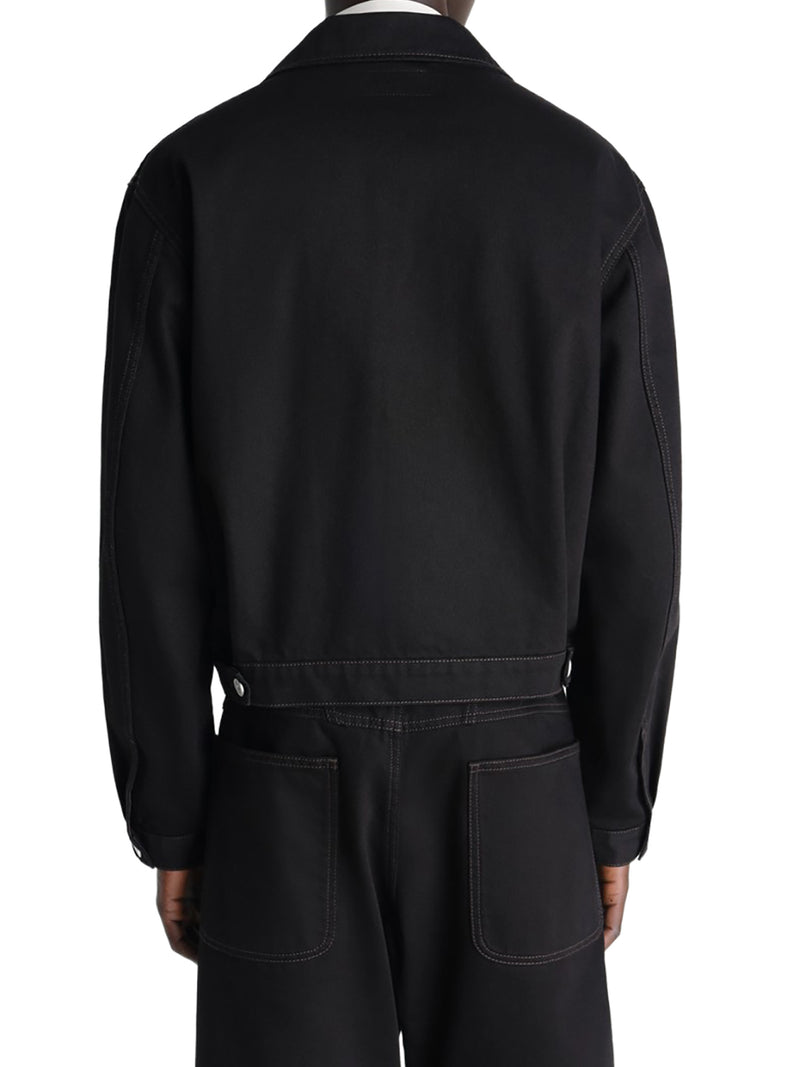 GIACCA TRUCKER IN DENIM PESANTE