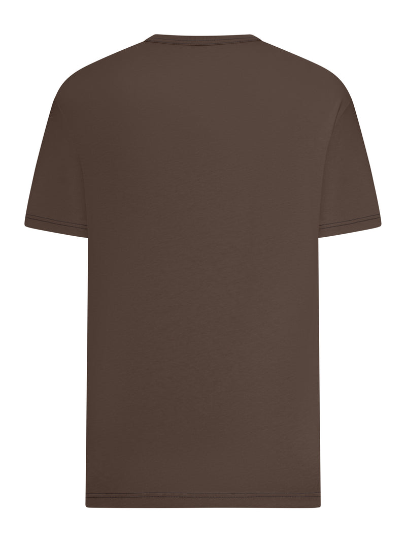 T-SHIRT A MANICHE CORTE BOXY IN JERSEY PESANTE