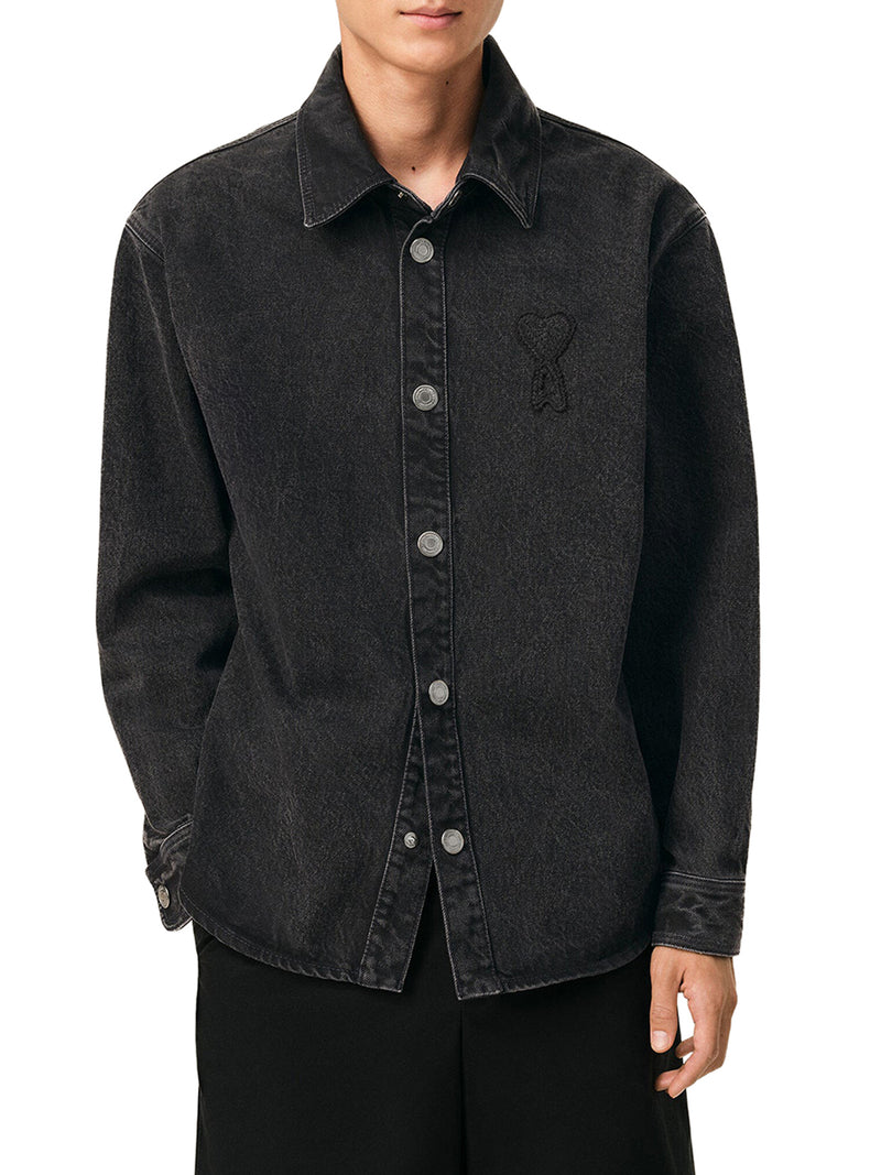 GIACCA-CAMICIA AMI DE COEUR IN MAGLIA DI COTONE