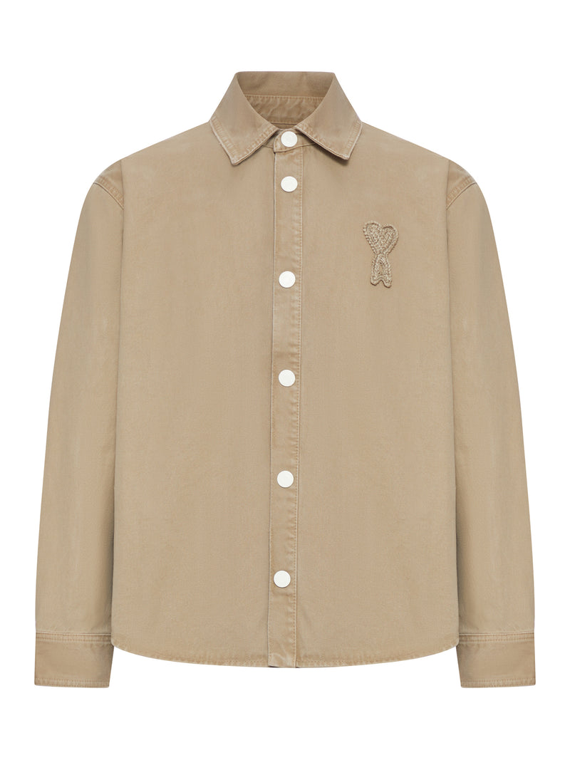 GIACCA-CAMICIA AMI DE COEUR IN MAGLIA DI COTONE