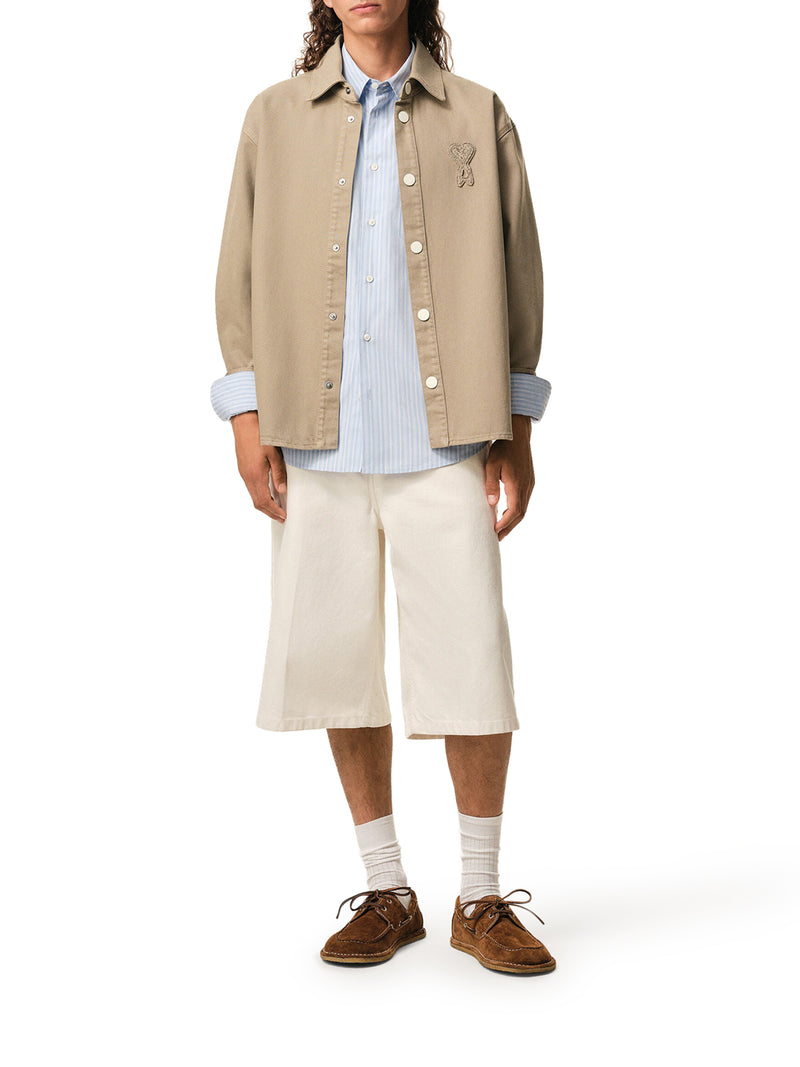 GIACCA-CAMICIA AMI DE COEUR IN MAGLIA DI COTONE