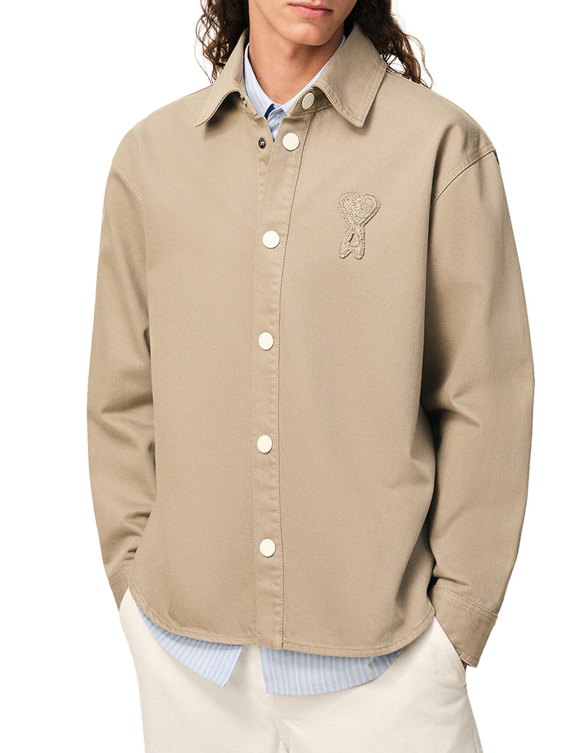 GIACCA-CAMICIA AMI DE COEUR IN MAGLIA DI COTONE