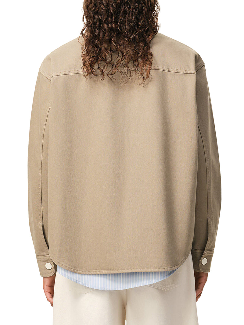 GIACCA-CAMICIA AMI DE COEUR IN MAGLIA DI COTONE