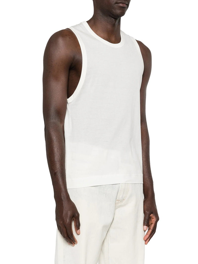 TOP IN COTONE CON RICAMO AMI DE COEUR