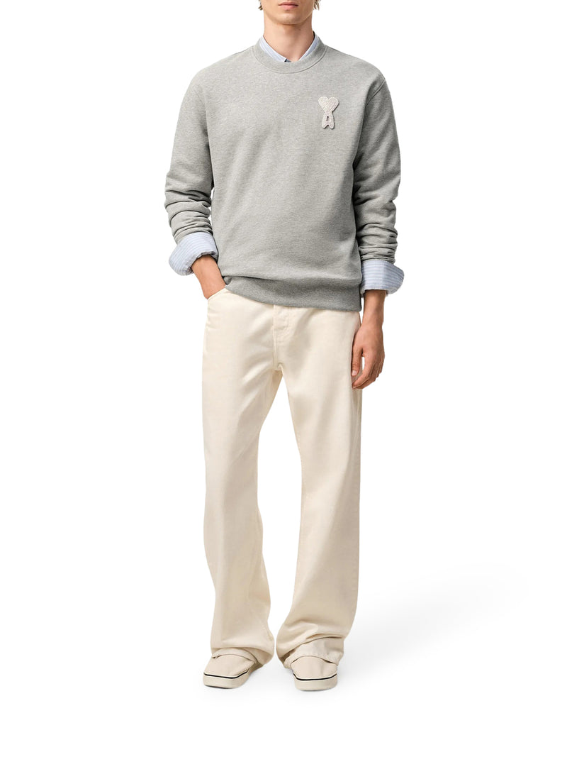 FELPA AMI DE COEUR IN MAGLIA DI COTONE