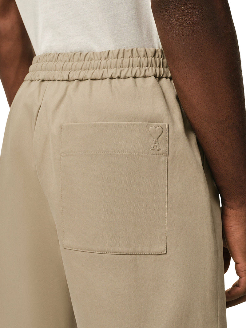 SHORTS AMI DE COEUR CON VITA ELASTICIZZATA IN COTONE