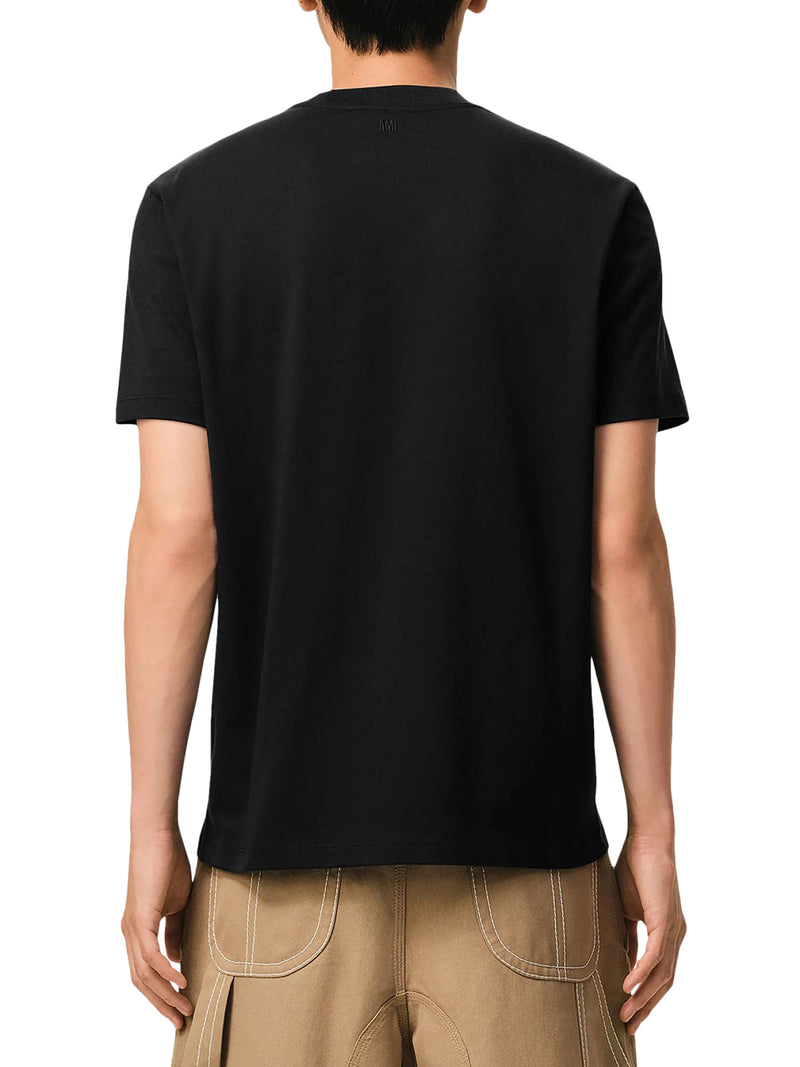 T-SHIRT AMI DE COEUR IN JERSEY IN COTONE BIOLOGICO