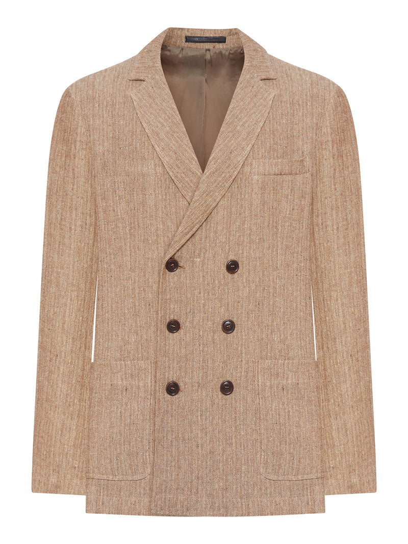 BLAZER DOPPIOPETTO IN LINO