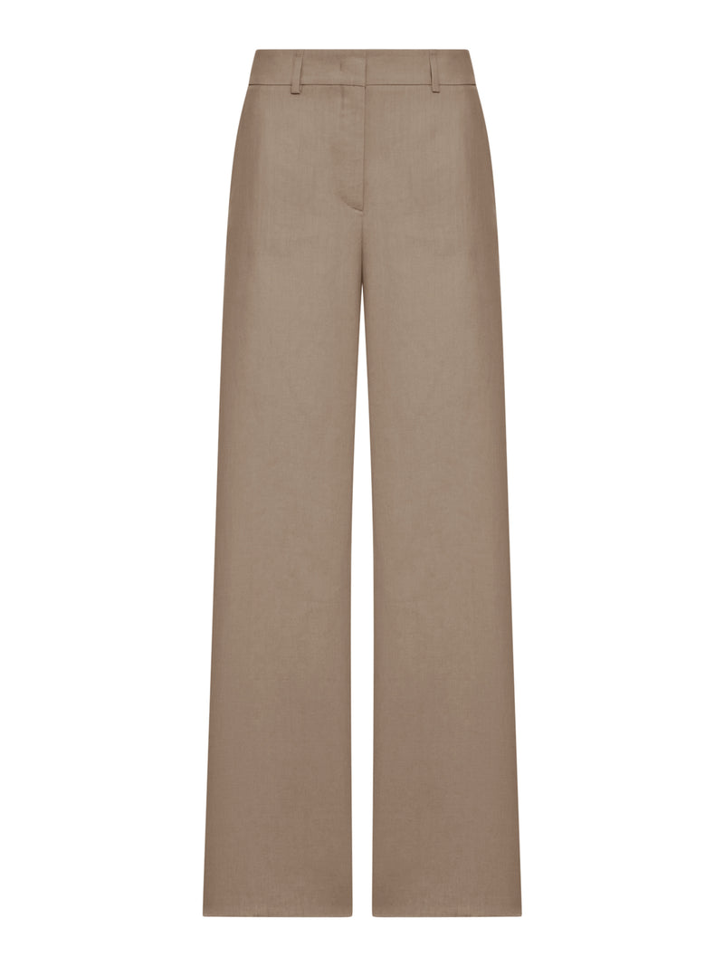 PANTALONI SARTORIALI IN LINO