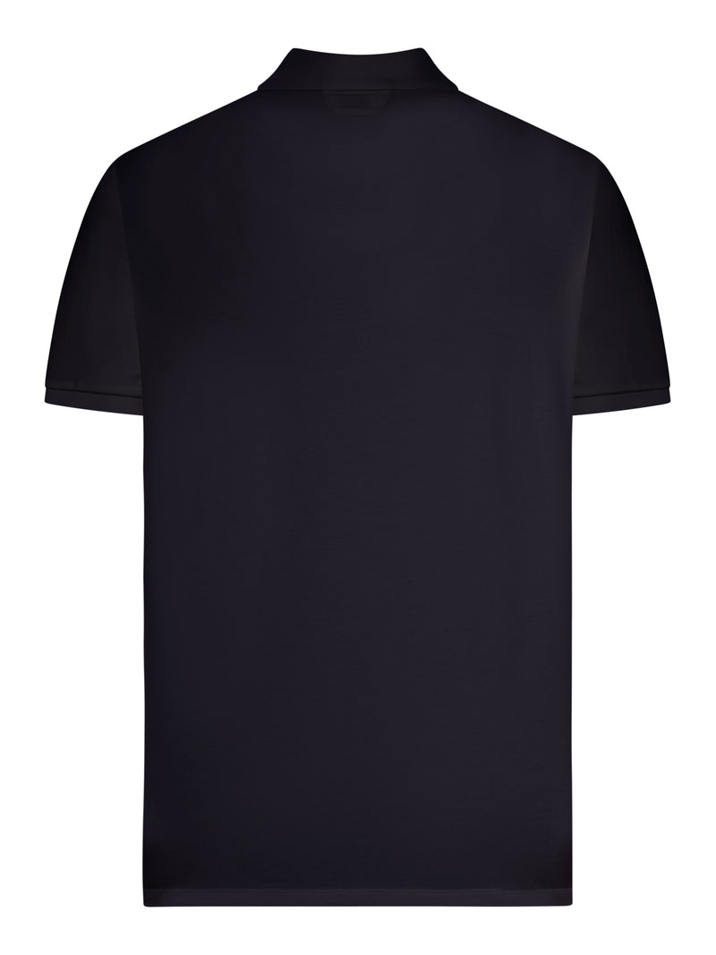 POLO A MANICHE CORTE IN PIQUET ELASTICIZZATO