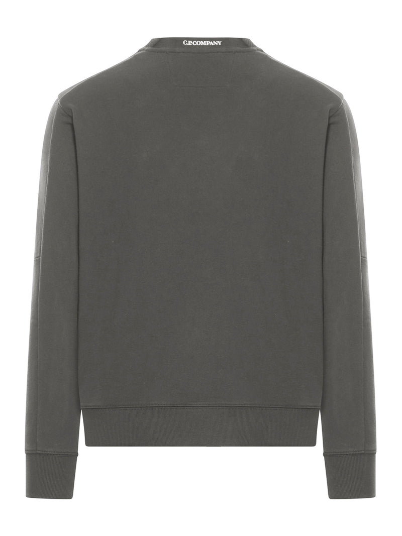 FELPA GIROCOLLO IN PILE CON LENTE IN RILIEVO