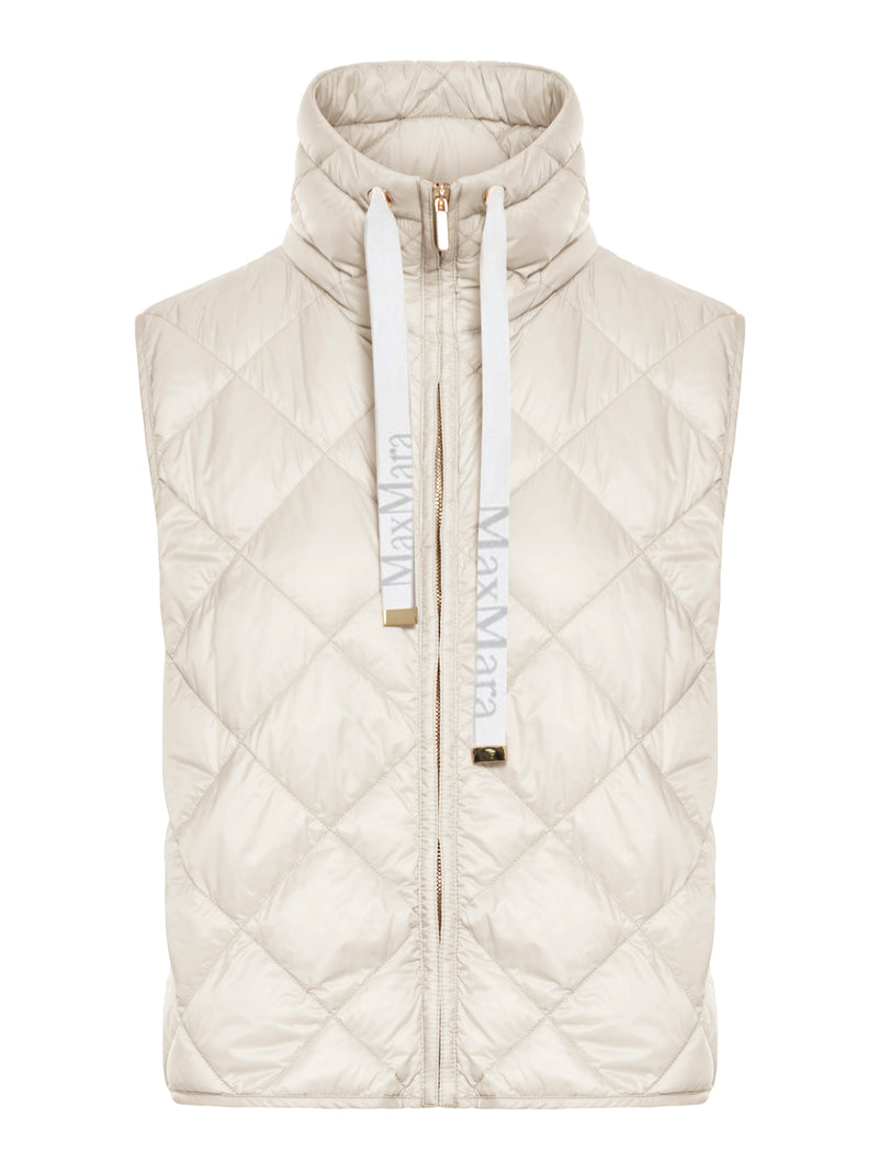 GILET IMBOTTITO IN TELA DI NYLON ANTIGOCCIA