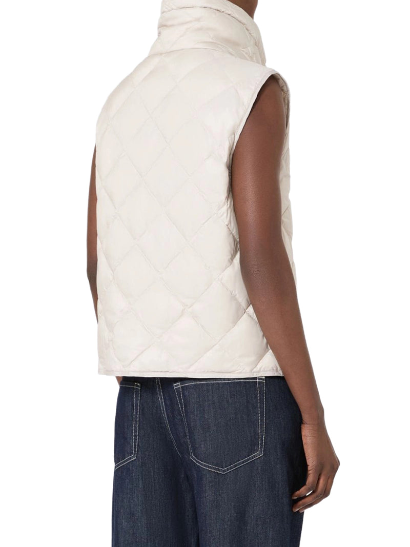 GILET IMBOTTITO IN TELA DI NYLON ANTIGOCCIA