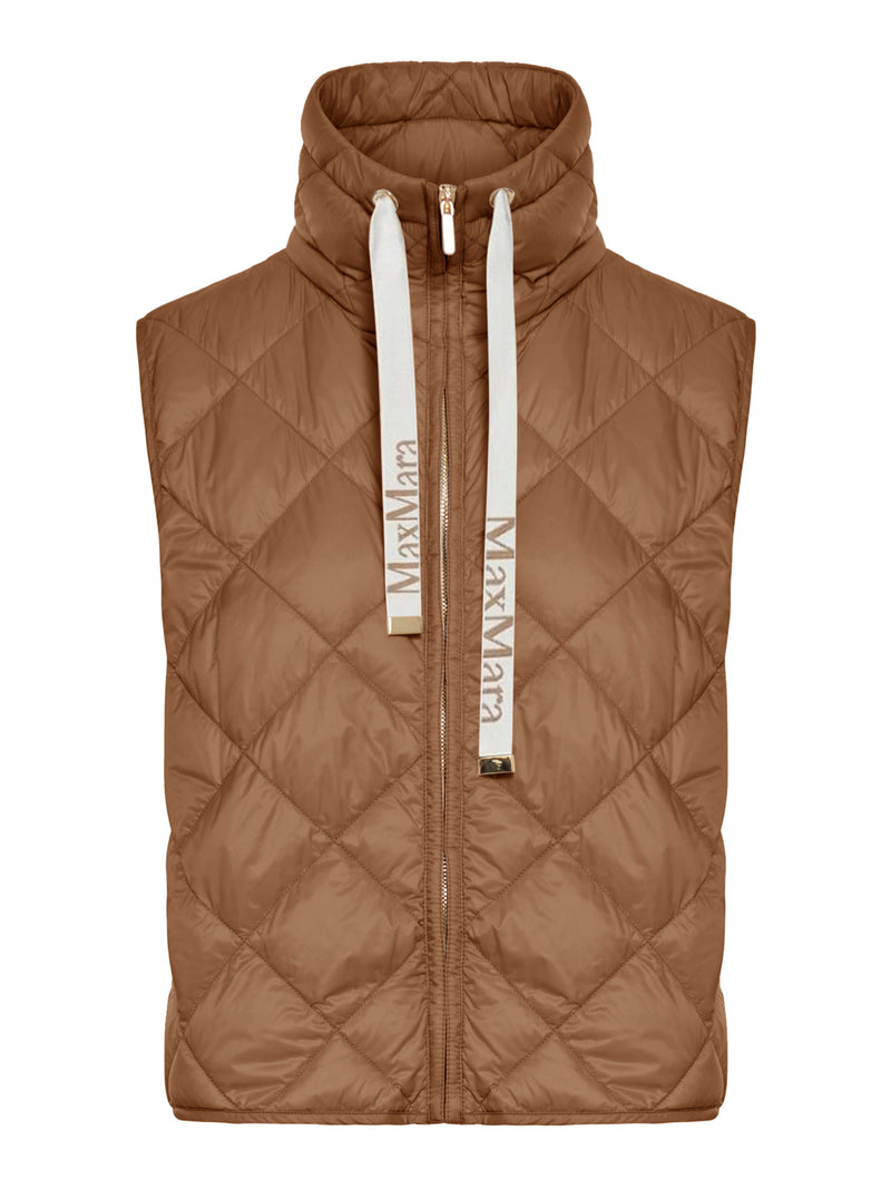 GILET IMBOTTITO IN TELA DI NYLON ANTIGOCCIA