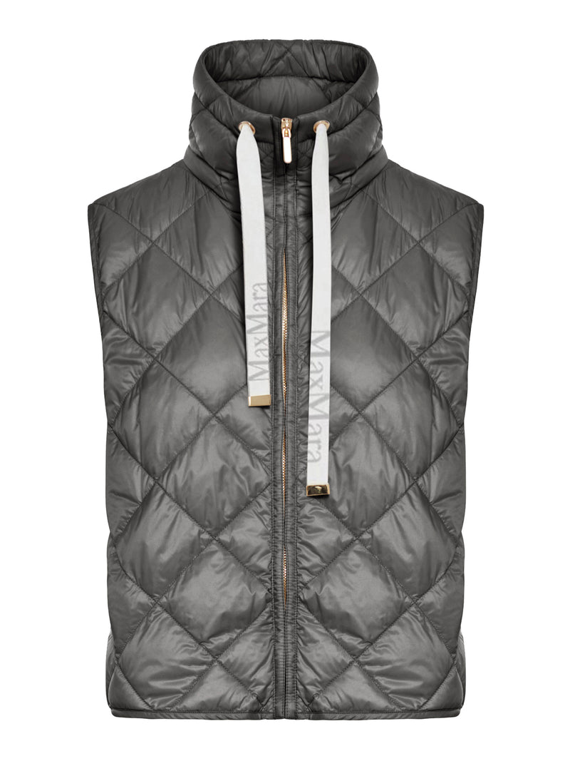 GILET IMBOTTITO IN TELA DI NYLON ANTIGOCCIA