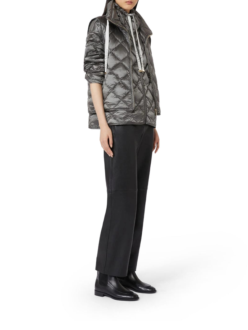 GILET IMBOTTITO IN TELA DI NYLON ANTIGOCCIA