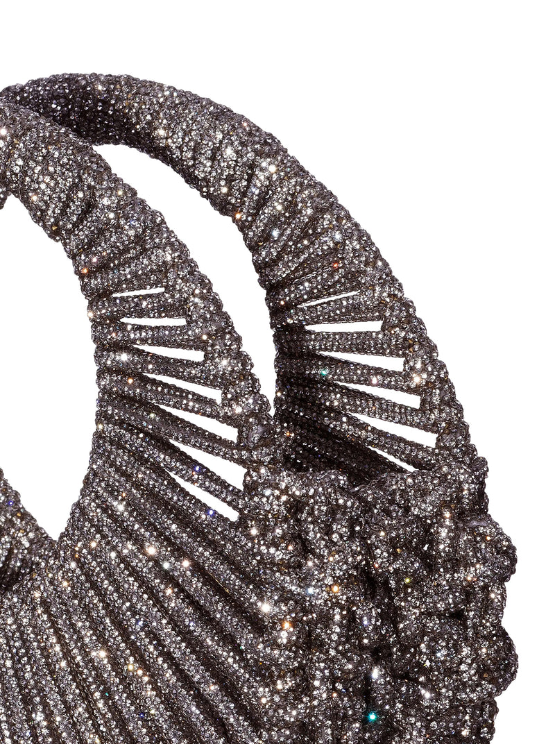 BORSA GIOIELLO JAYA TEMPESTATA DI CRISTALLI