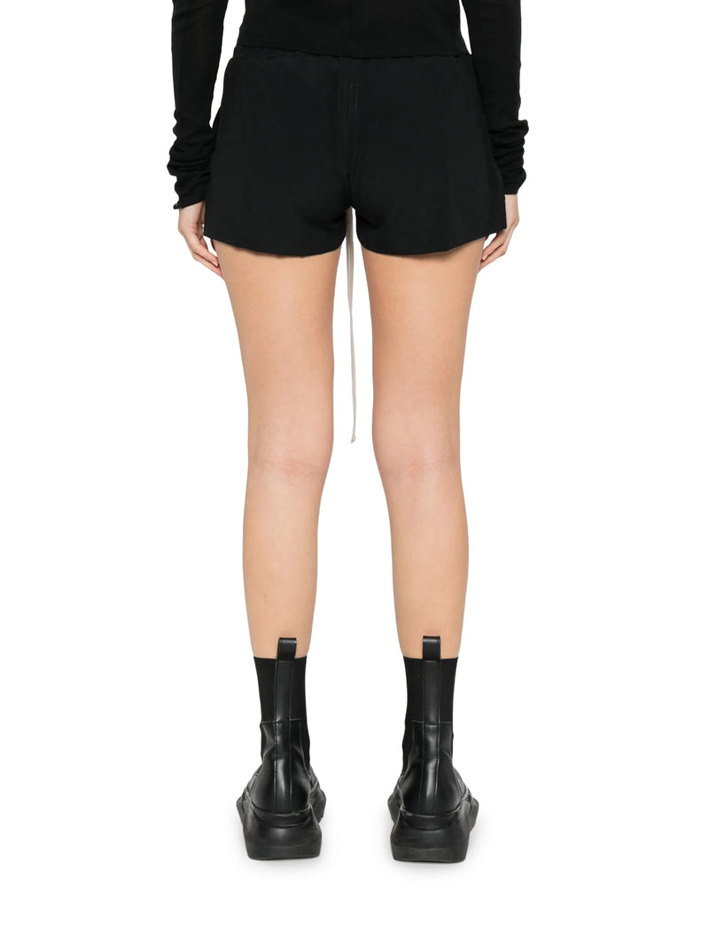 SHORTS FOG CON COULISSE IN MISTO SETA