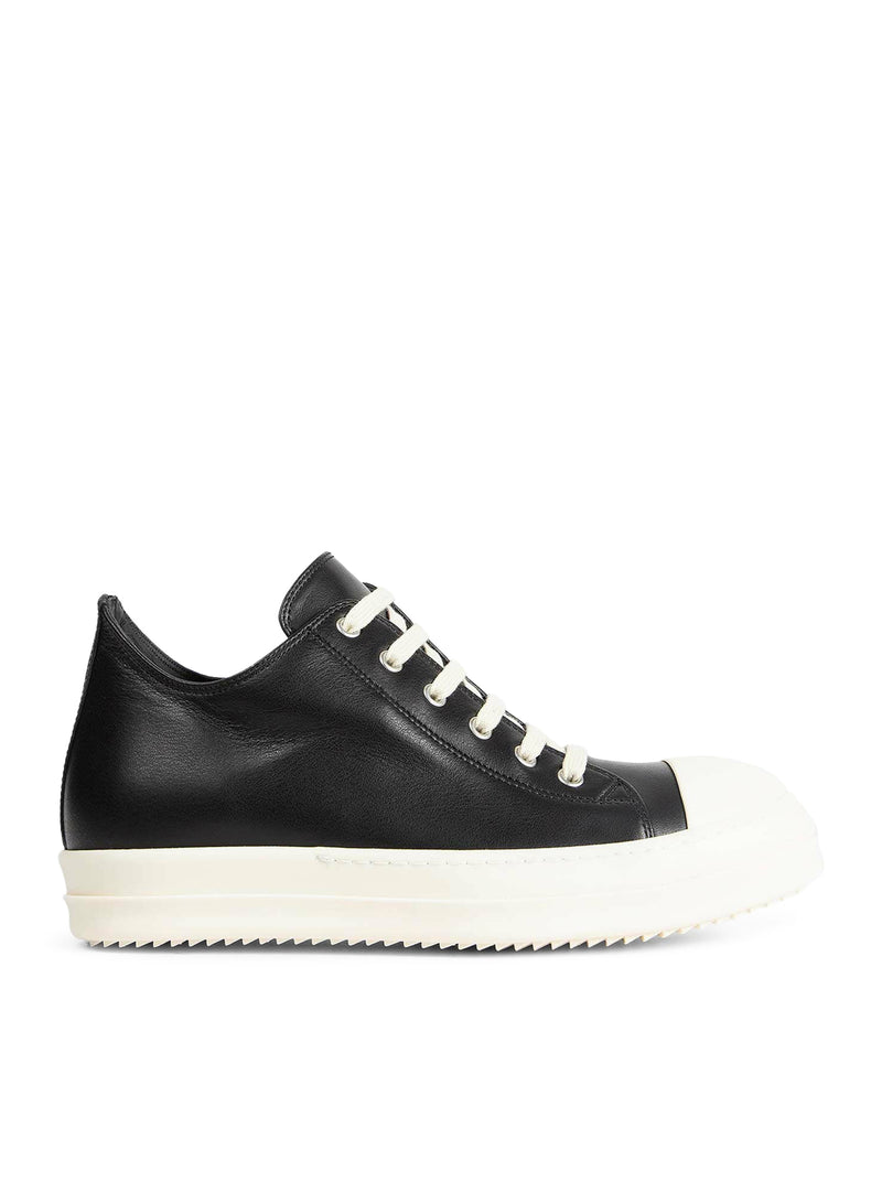 SNEAKERS LOW IN PELLE DI MUCCA