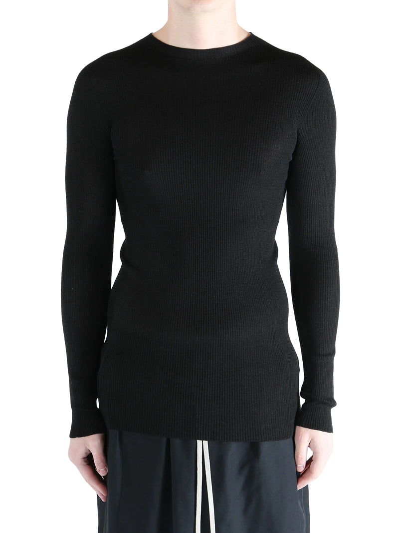 MAGLIA IN LANA IN TESSUTO SEMITRASPARENTE