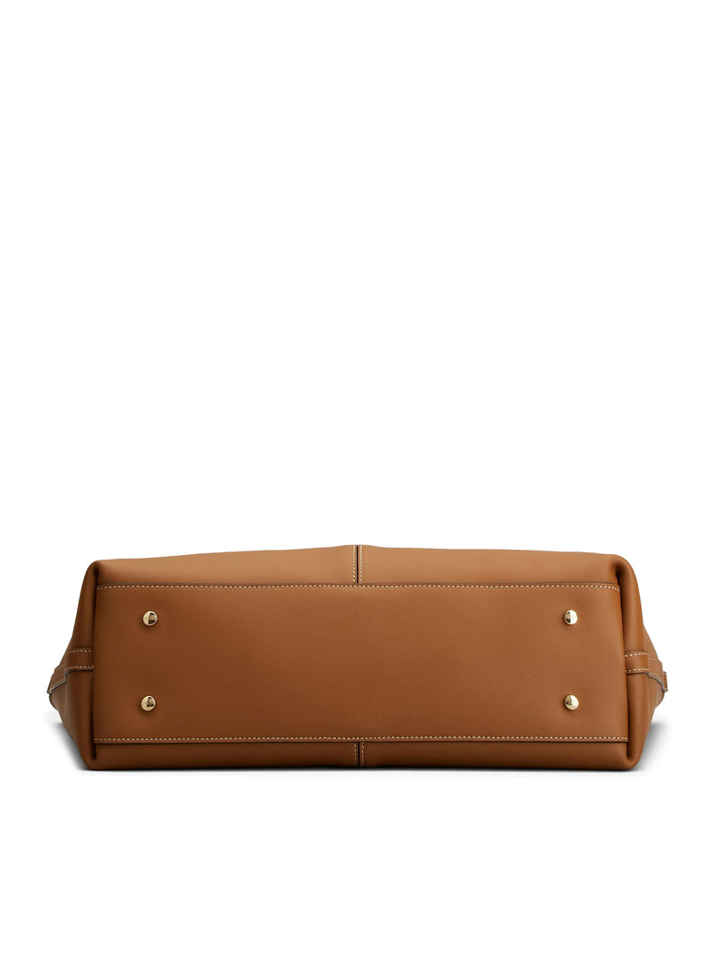 BORSA SHOPPING IN PELLE MEDIO-PICCOLA