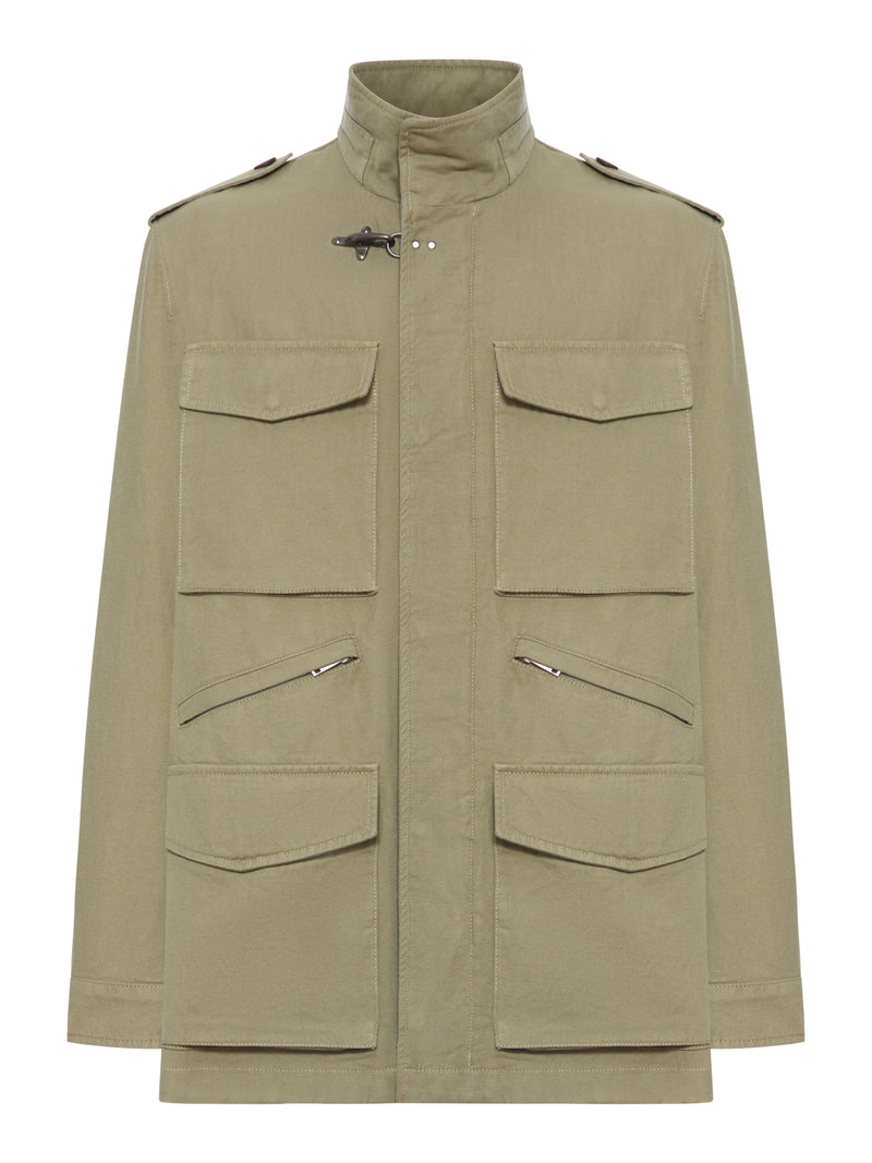 GIACCA EXPLORER FIELD IN COTONE LAVATO