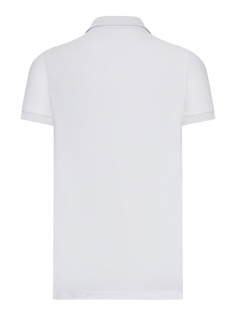 POLO IN PIQUET DI COTONE CON LOGO