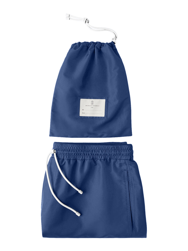 COSTUME DA BAGNO CON LOGO RICAMATO