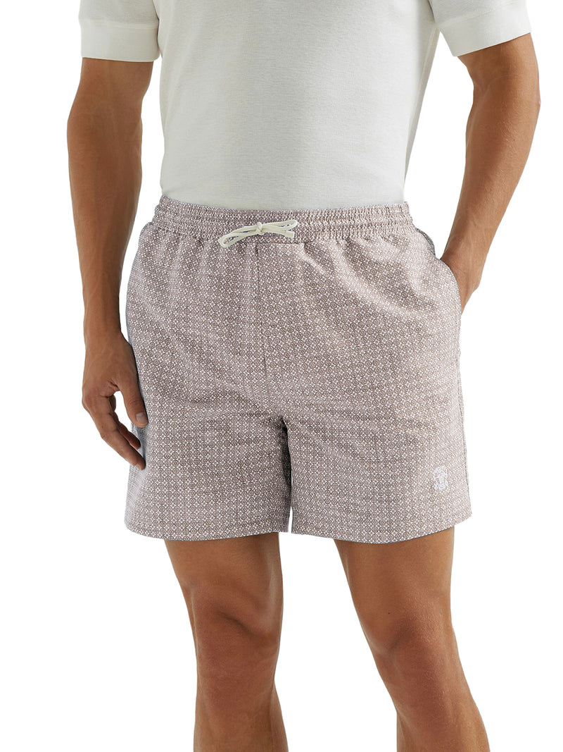 COSTUME MARE IN NYLON CON STAMPA FIORE