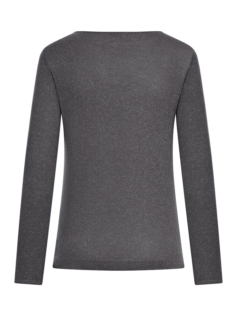 MAGLIA LEGGERA IN CASHMERE E SETA SPARKLING